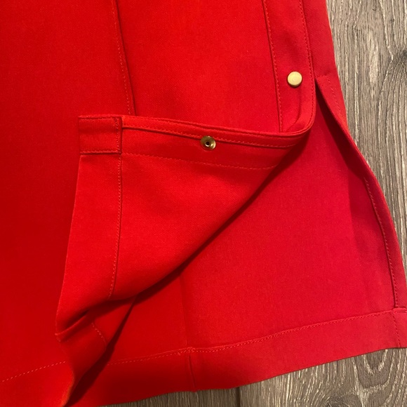 New-Red Pants side studs size 10P - Picture 3 of 7